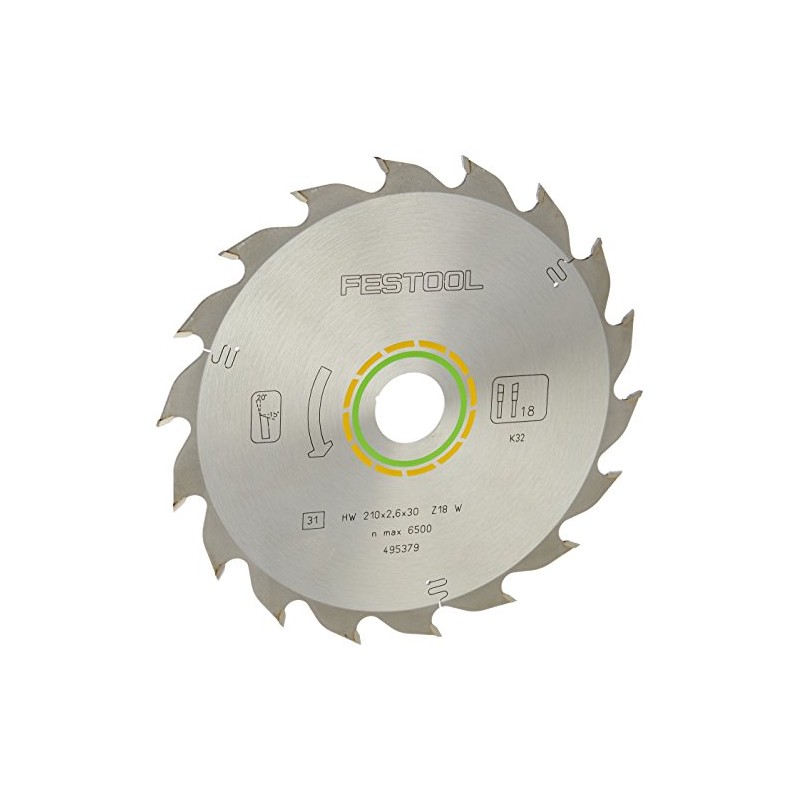 Festool 495379 Standard Ripping Blade for TS 75 Plunge Cut