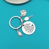 Ximalun Nail Tech Gifts Keyring Nail Technician Gifts Manicurist Graduation