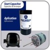 Appli Parts motor start capacitor 189-227 Mfd (microfarads) uF 330