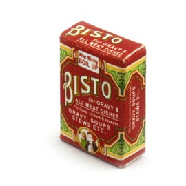 2 x MyTinyWorld Dolls House Miniature Box of Bisto Gravys
