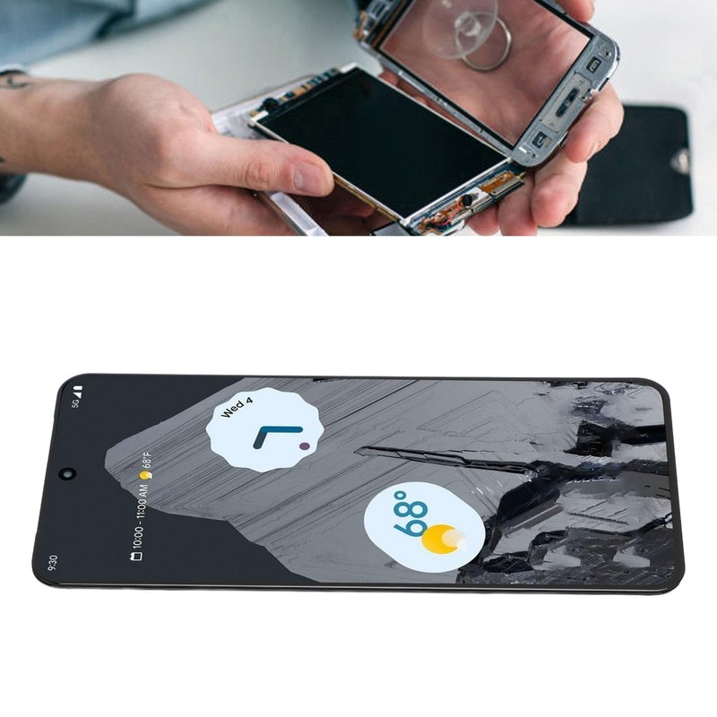 ASHATA Pantalla para Pixel 8 Pro, Pantalla OLED de Repuesto