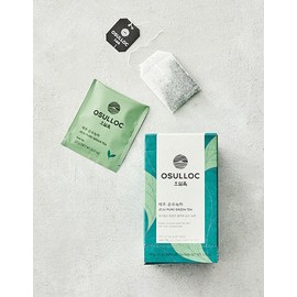 Osulloc [오설록] 제주 순수녹차 티백 (2g X 20개) [Osulloc] Jeju Pure Green Tea Tea Bags (2g X 20pcs)