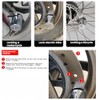 Brake Disc Lock with Reminder Cable for Theft Protection, Stretchable