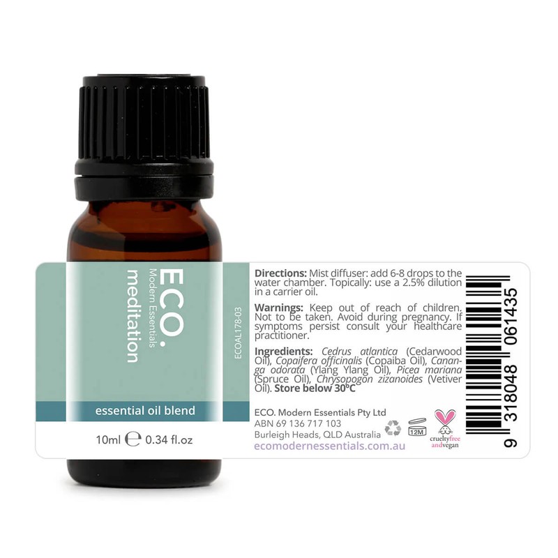ECO. Modern Essentials Meditation Essential Oil Blend, 10ml