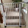 41 Inch Tall Baby Gate Auto Close Dog Gate Adjustable