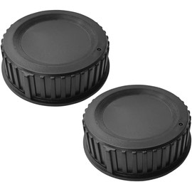 Rear Lens Cap Cover for Nikon D7500 D7200 D7100 D7000 D5600 D5300 D5200 D5100 D3500 D3400 D3300 D3200 D3100 D850 D810 D800 D750 D600 D90 D80, Nikon AF AF-S AF-P SLR DSLR Cameras Lens[2 Pack]