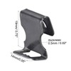 sourcing map Photo Frames Hanger Hooks, 0.5mm Thick S-Shaped Metal