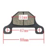 RedCap Motorcycle Brake Pads Rear Set Rover 200 300 Raven