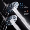 AquaCare Magneton High-Pressure 8-mode Handheld Shower Head with Magnetic Guidance