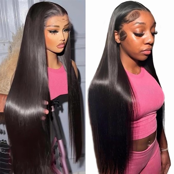 BELE 20 Inch T Part Lace Front Wigs Human Hair