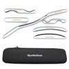 MyoMotions 6-Piece Stainless Steel Iastm Set - Muscle Scraper Massage