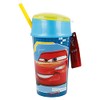 Gold1 Tumbler + Lid compartmnet + Straw 400 ml, Multi-Colour,