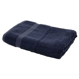 Bamboo Bliss Navy Blue Bamboo Luxury Bath Towel Plush Soft Bathroom Bath Linen 70 x 140cm