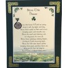 Bless This House - 8x10 Home Blessing with Green Matting