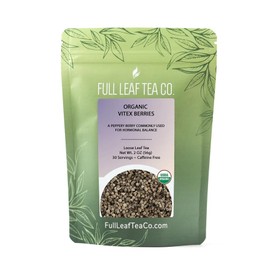 Organic Vitex Berry - 2 oz Bag (Approx. 30 Servings) | Full Leaf Tea Co.