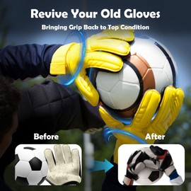 INNOVAYOU Glove Tackifier Spray 200ml, Goal Keeper Gloves Tackifier, Increased Holding Power and Stickiness, Grip Training for Beginner Goal Keeper, Suitable for Football Goal Keeper Sports