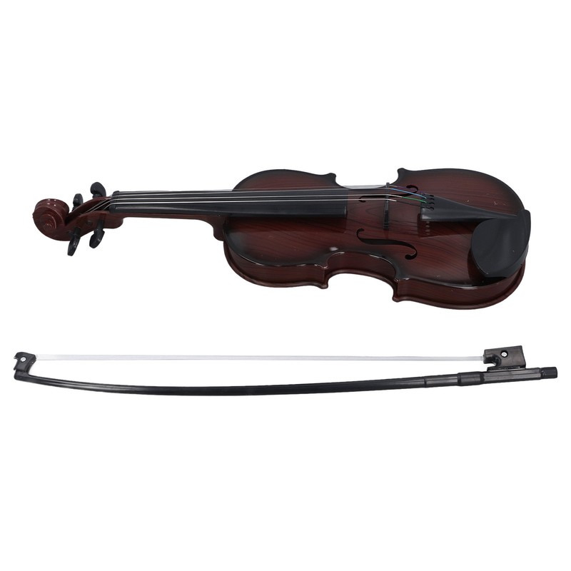 Kids Violin Toy Instrument Realistic Looking Educational Simulation Miniature Violin
