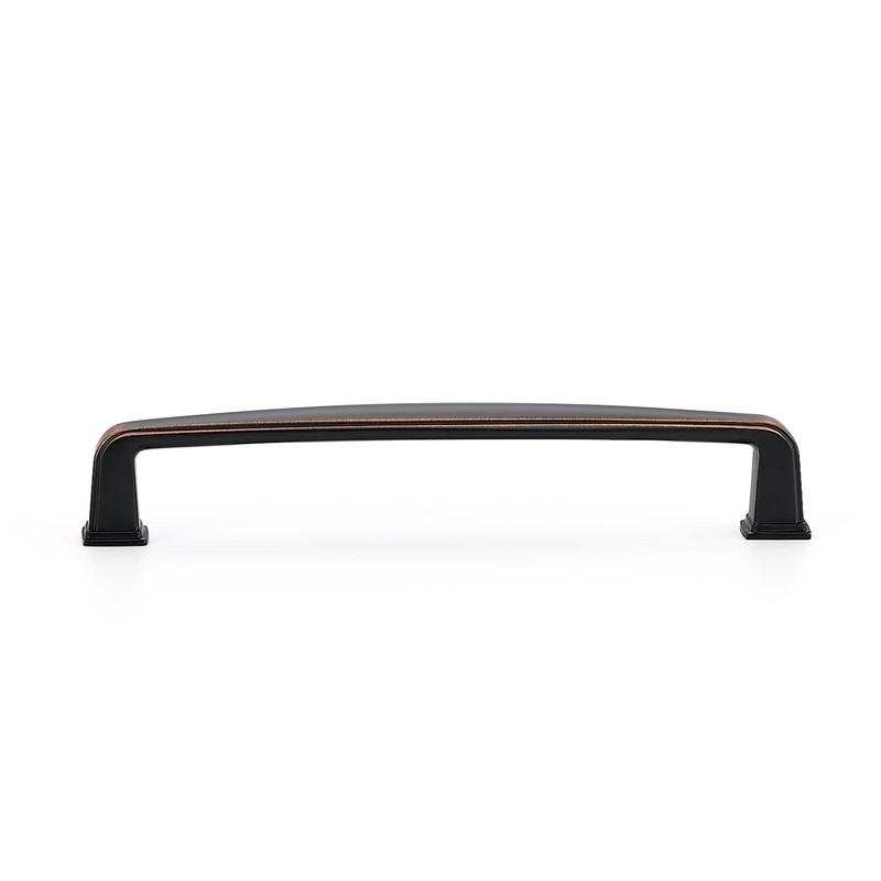 Ravinte 5 Pack Bronze Cabinet Handles: 5-inch Solid Oil Rubbed