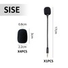 TYFGRT 1 x Microphone and 4 x Microphone Foam Case,