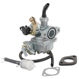 WOOSTAR PZ19 Carburetor with Fuel Filter Hose Line Gaskets Replacement for Taotao GY6 50cc 70cc 90cc 110cc 125cc ATV 4 Wheeler Quad Dirt Pit Bike Go Kart Moped