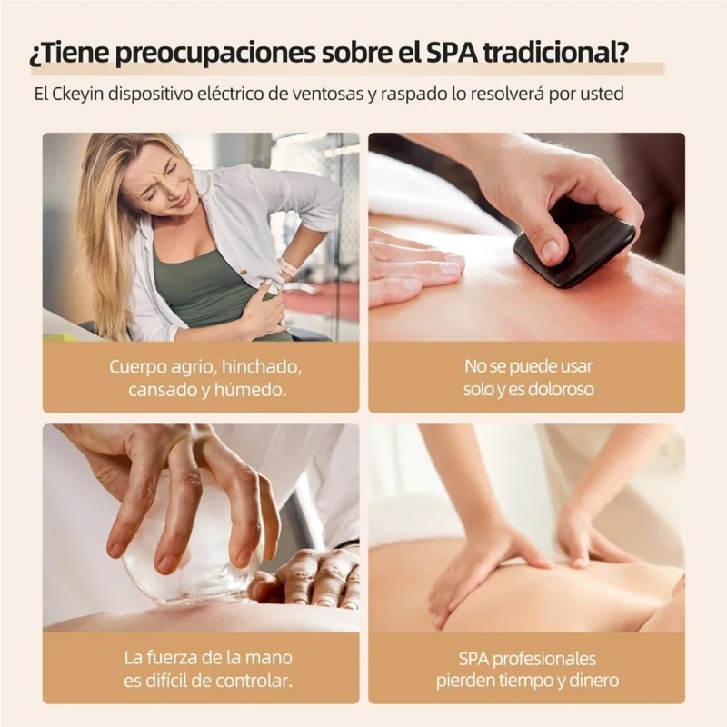 Ventosa Terapéutica Eléctrica De Masaje Cupping Inteligente