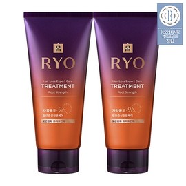 Amorepacific Jayang Yunmo 9EX Hair Loss Treatment Root Strengthening 330ml (2 Pack) - 01 Root Strengthening 330ml 2 Packs / 아모레퍼시픽 자양윤모 9EX 탈모증상전문케어 트리트먼트 모근강화 330ml 2입 - 01 모근강화 330ml 2입