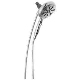 Delta Faucet 6-Spray SureDock Magnetic Shower Head with Handheld Spray, Chrome Shower Head with Hose, Showerheads & Handheld Showers, Handheld Shower Heads, Hand Shower, Chrome 75613