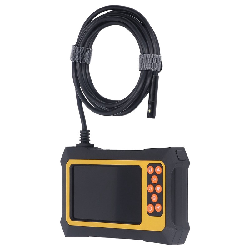 Dual Lens Industrial Endoscope ABS 1080P Digital Inspection Camera Waterproof