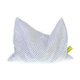 Miniblings Herbal Herb Pillow Cushion Health 25X20cm White Black Dots Polka