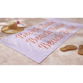 Sassy B Beach Babe Beach Towel