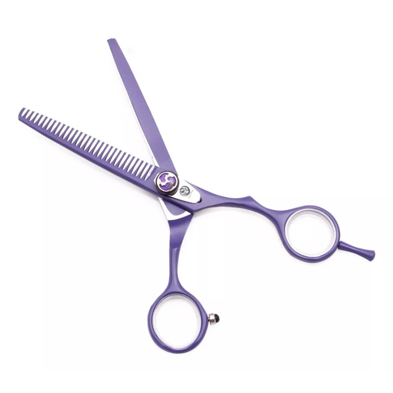 Purple Dragon Kit 2 Tijeras Prof Estilista Barbero Peluquero Increibles