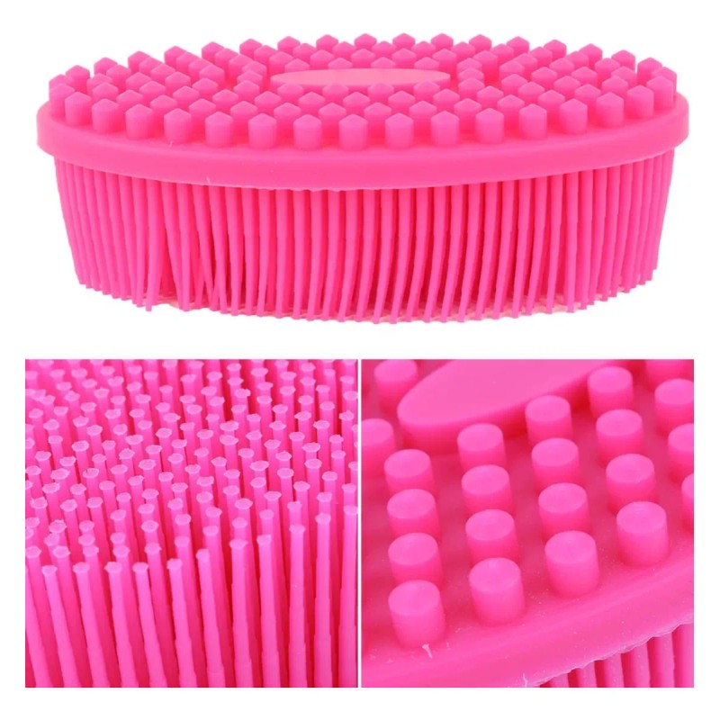 Limpieza Facial Y Corporal Cepillo Silicona Suave Flexible F