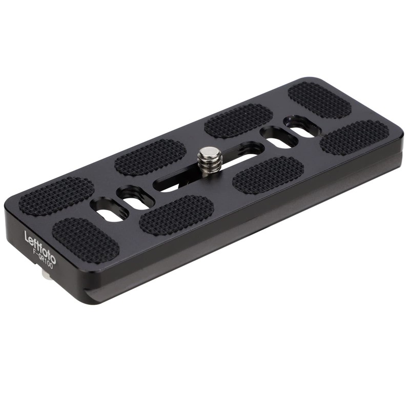 Leftfoto 100mm Universal Camera QR Plate, Quick Release Plate for