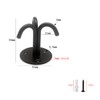 Ymaiss 4Packs Stainless Steel Mount Ceiling Hooks with 3 Hooks,