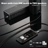 MillSO Stereo Mini Integrated Cable Audio Distribution Cable 2.4m (240cm)