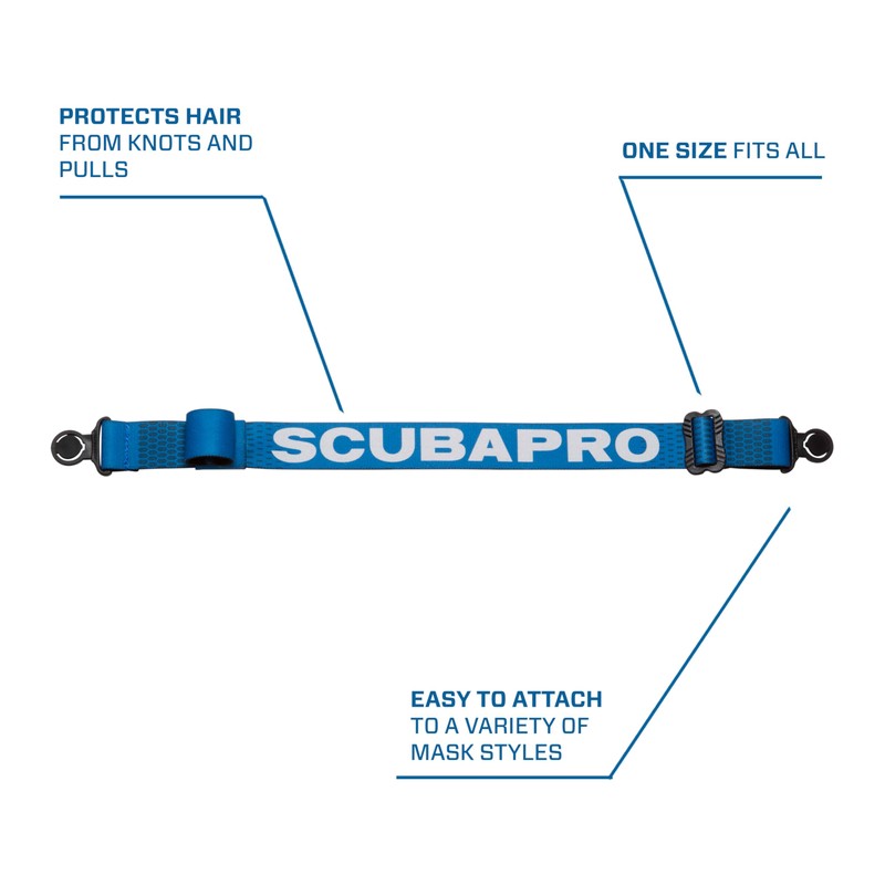 Mask Comfort Strap Blue