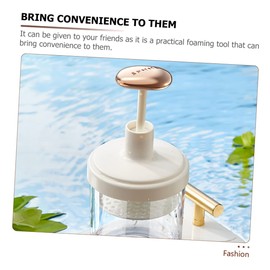 Ipetboom 2pcs Shower Face Wash Foamer Bubbling Supply for Cleansing Plastic Foaming Maker Cup Facial Portable and Versatile for Travel and Home