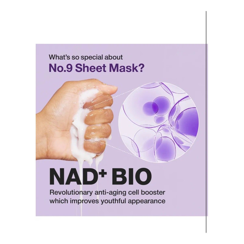 Numbuzin 9, Nad+ Bio Lifting-sil Full Face Mask