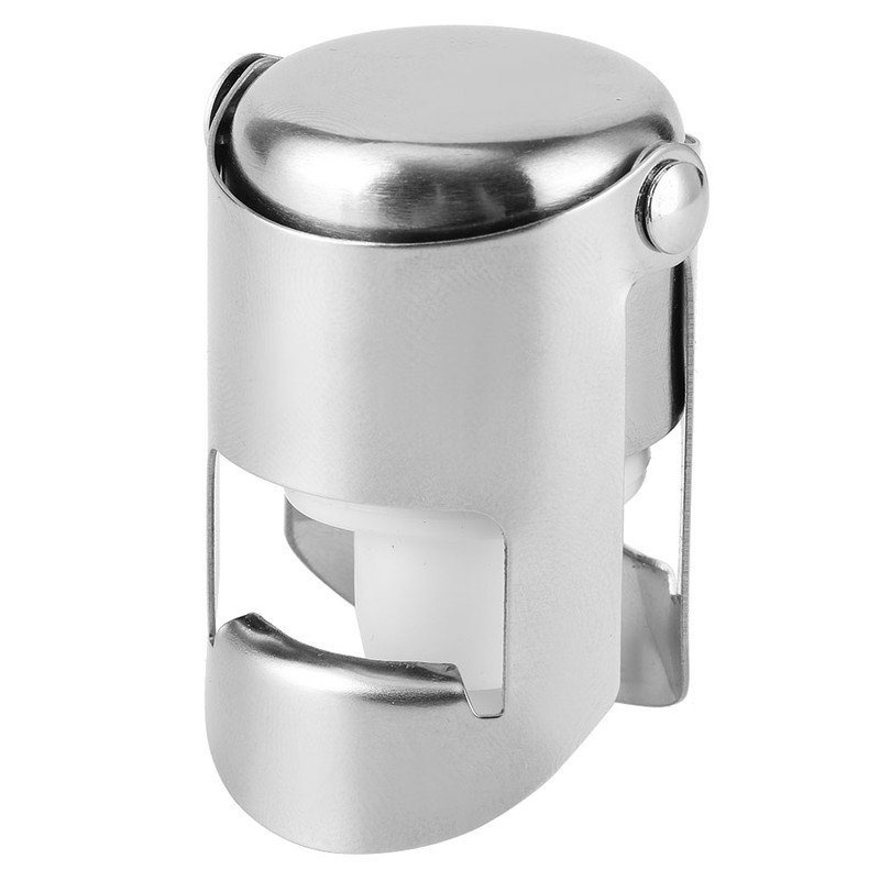 5PCS Stainless Steel Champagne Stopper Wine Drinks Bottle Plug Sealer