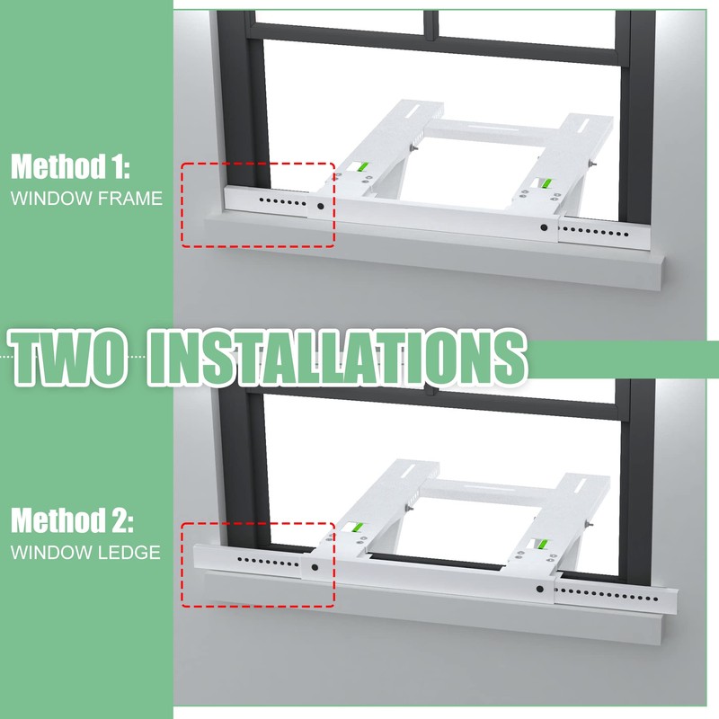 Air Conditioner Support Bracket No Drilling, AC Window Bracket, Fitting