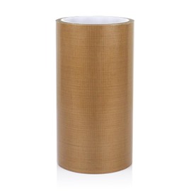 BOMEI PACK PTFE Glass Cloth Tape,High Temperature PTFE Tape Abrasion Resistant Surface Protection for Vacuum Sealer Machine (1R Teflon 7inch33ft)