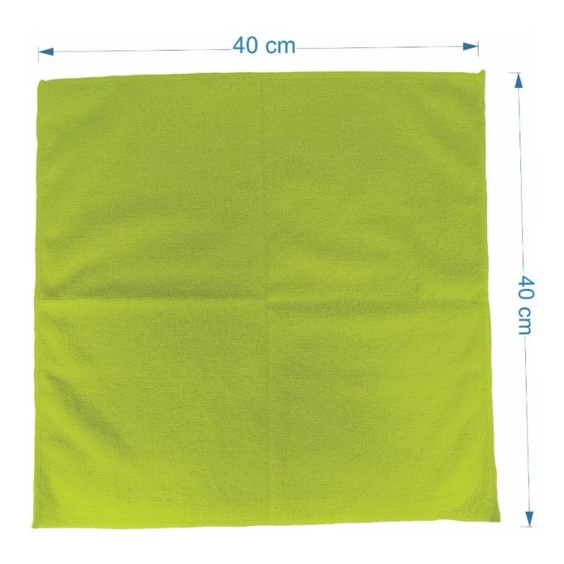 Lion Tools 12 Franelas De Microfibra 40 X 40 Cm