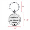 Laluminter Work Anniversary Keychain Gifts for Employee Staff Women Men,