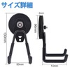 MAYDIYCI Super Strong Magnetic Hook, Double Hook with Magnet, Waterproof,