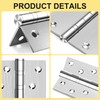 6 Pack Ball Bearing Door Hinges, 4 x 3 Inchs
