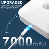 Rechargeable Motion Sensor Ceiling Light with Remote, 3000K-6000K 3 Pack