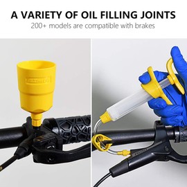 Eachbid Brake Bleed Kit Mineral Disc Brake Change Tool for Shimano, Magura, Tektro and Sram Series, MTB Bike, Universal Hydraulic Brake Repair Tool