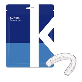 KOHEEL Bite Splint for Bruxism, Crunch Splint for Night, Professional Fit Tooth Splint, Eliminates Teeth Grinding, 4 Pieces (4 Large)