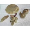 Unbranded Marble mini fruit plate with mini fruit Apple, Pears,Grapes,
