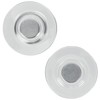 Nobo 1904116 Rare Earth Magnet - Clear (Pack of 4)